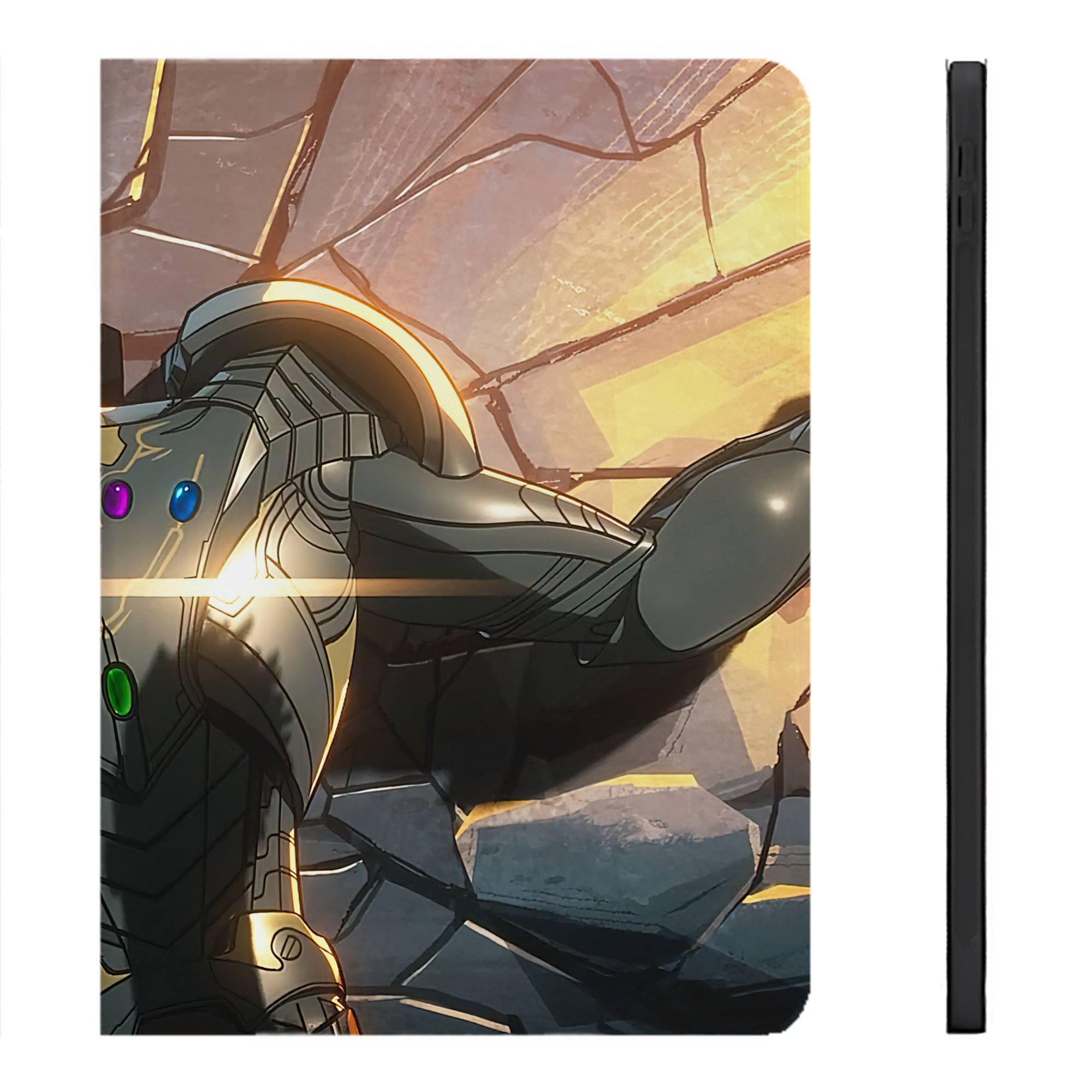 （画像用） アベンジャーズ The Avengers IPadケース ペンホルダー付き ブックスタイルデザイン